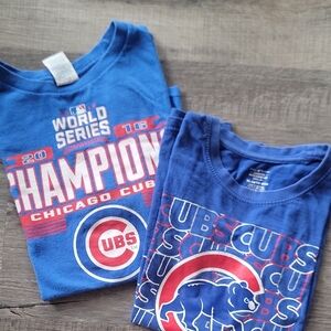Chicago Cubs Blue Kids T-Shirt Set